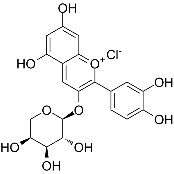 Cyanidin-3-O-arabinoside 111613-04-8